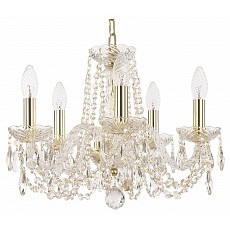 Подвесная люстра bohemia ivele crystal 1402 1402-5-141-g